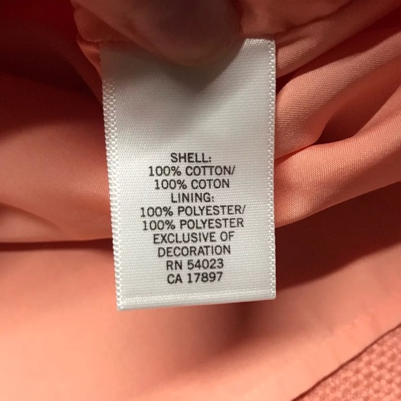 Banana Republic Women’s Peach Tweed Straight Skirt - Picture 7 of 8